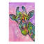 Giraffe by Dean Russo - Print on Canvas-1139391551-1139391503