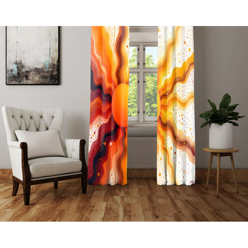 Window Curtains (WC01611), 20" W x 52" L
