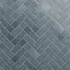 Los Lunas 4x12 Polished Ceramic Subway Wall Tile, Blue
