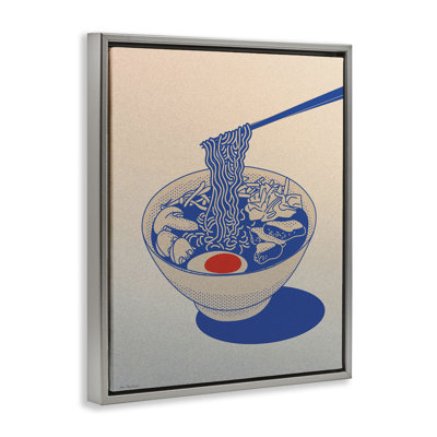 Cadre flottant Ramen Noodle Bowl, design par Seven Trees Design