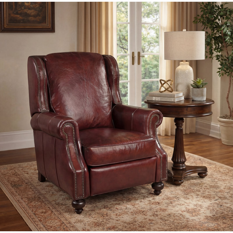 Fauteuil inclinable en cuir Balmoral Cornwall