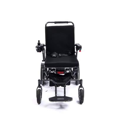 Foldable All-Terrain Electric Wheelchair For Adults, 500W Dual Motors, Lightweight Aluminum Alloy Frame, Lithium Battery, 300 Lbs Capacity