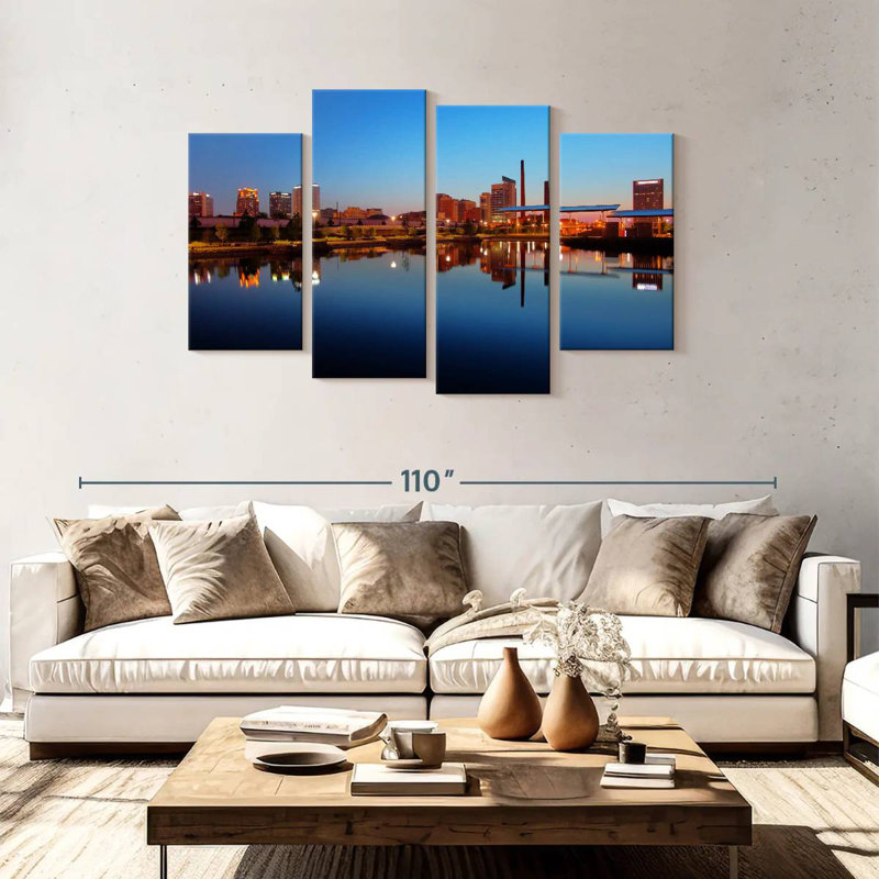 Marchelle de Birmingham, horizon, H 48 po x l 75 po