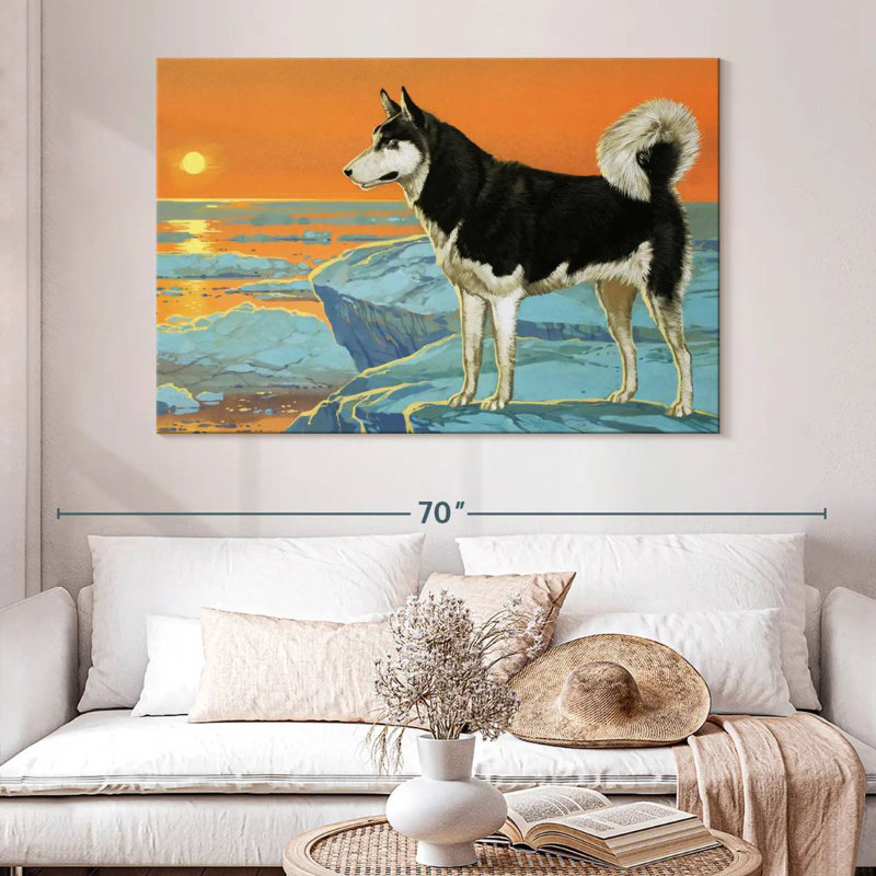 Husky Brampt, H 34 po x l 51 po