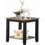 Table de bout simple en bois d'hévéa-1824193327