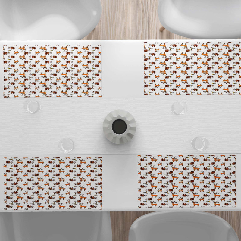 Polyester Animals/Nature Rectangle Placemat