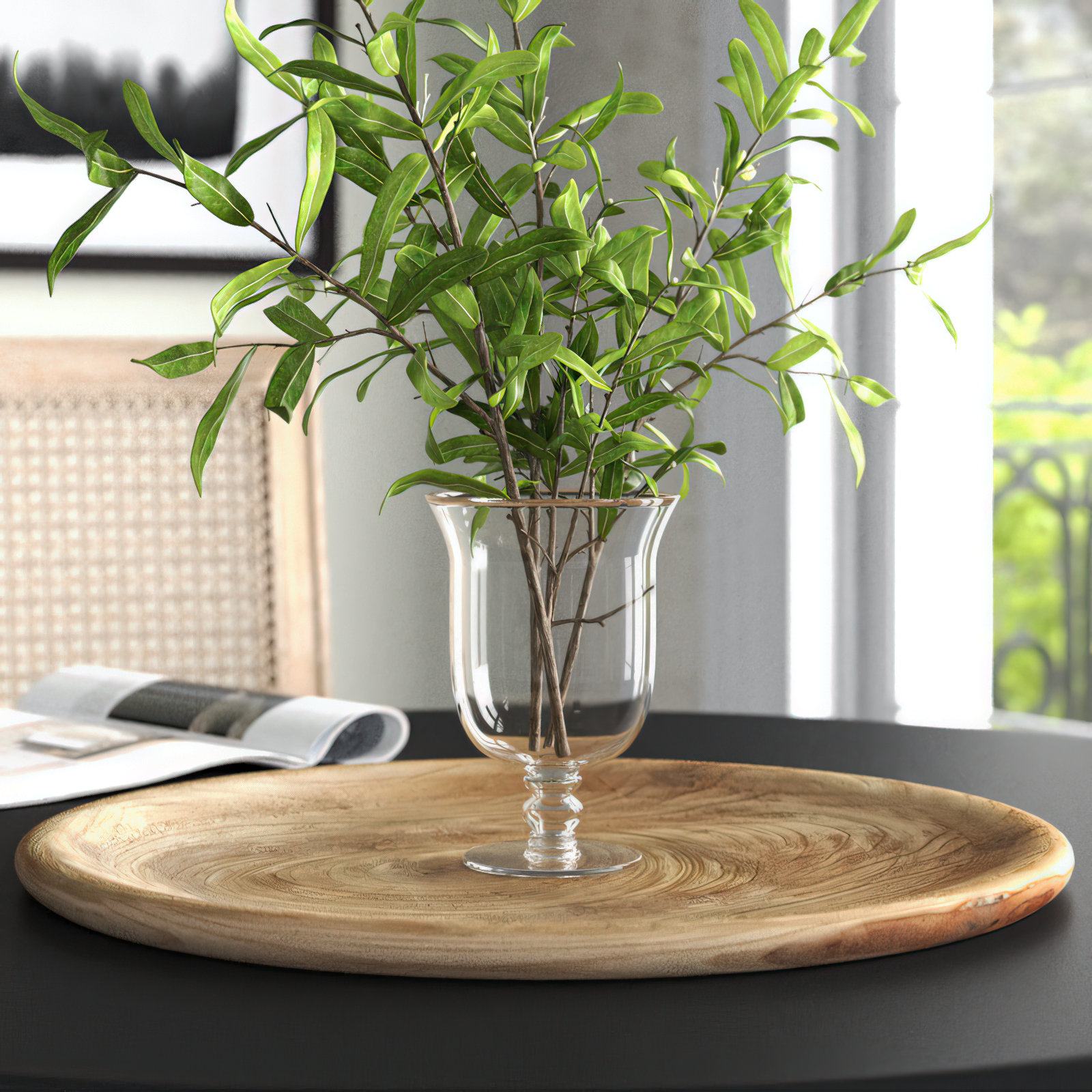 Orsay Table Vase, 5" H x 3.5" W x 3.5" D