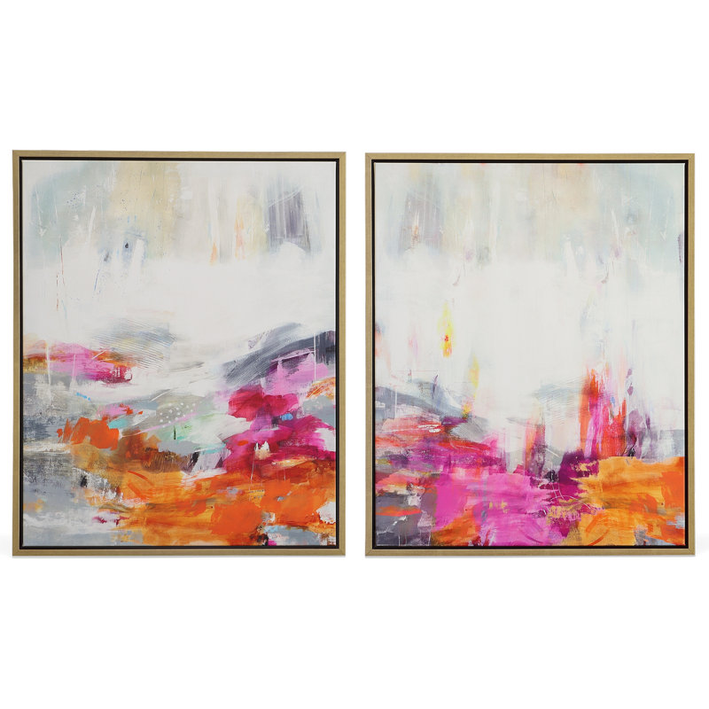 Color Theory, impression sur toile encadrée 2 pièces