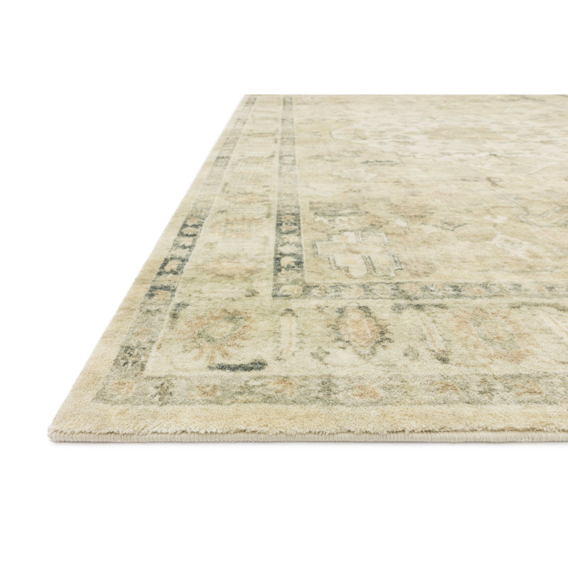 Oriental Multicolor Area Rug, Rectangle 5' x 7'6"