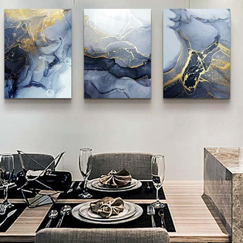 3 Piece Wrapped Canvas Print, 40 cm H x 30 cm W