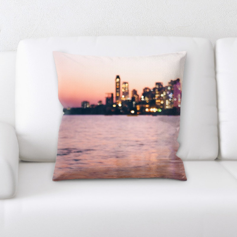 Coussin décoratif flou