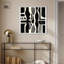 Art abstrait moderne noir sur toile à motifs noirs par Art Remedy-105593475-105593483
