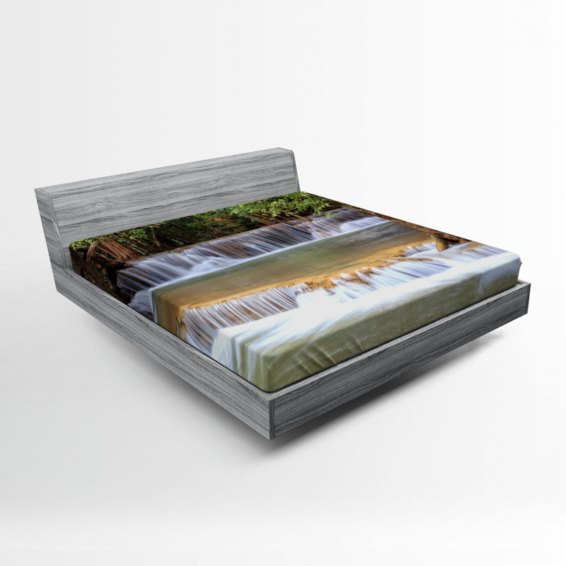 Microfiber Patterned Fitted Sheet, Full Fitted Sheet