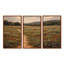 «Country Round Through Blossoming Meadow», ensemble de reproductions d'art mural-108317666-108317668