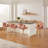 Tonnya 25.78" Swivel Sponge Upholstered Counter Stool with Wood Frame-884355760-900944693