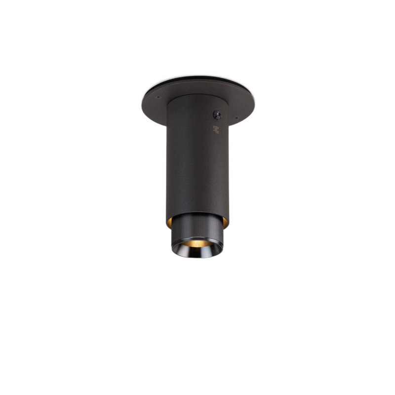 Polycarbonate Flush Mount, Gun Metal, Graphite