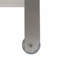 Chaise longue d'extérieur en aluminium