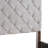 Cafferty Light Gray Tufted Panel Queen Bed