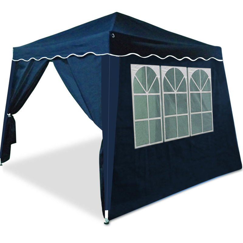 Darla Fabric Side Wall for Gazebo, Blue