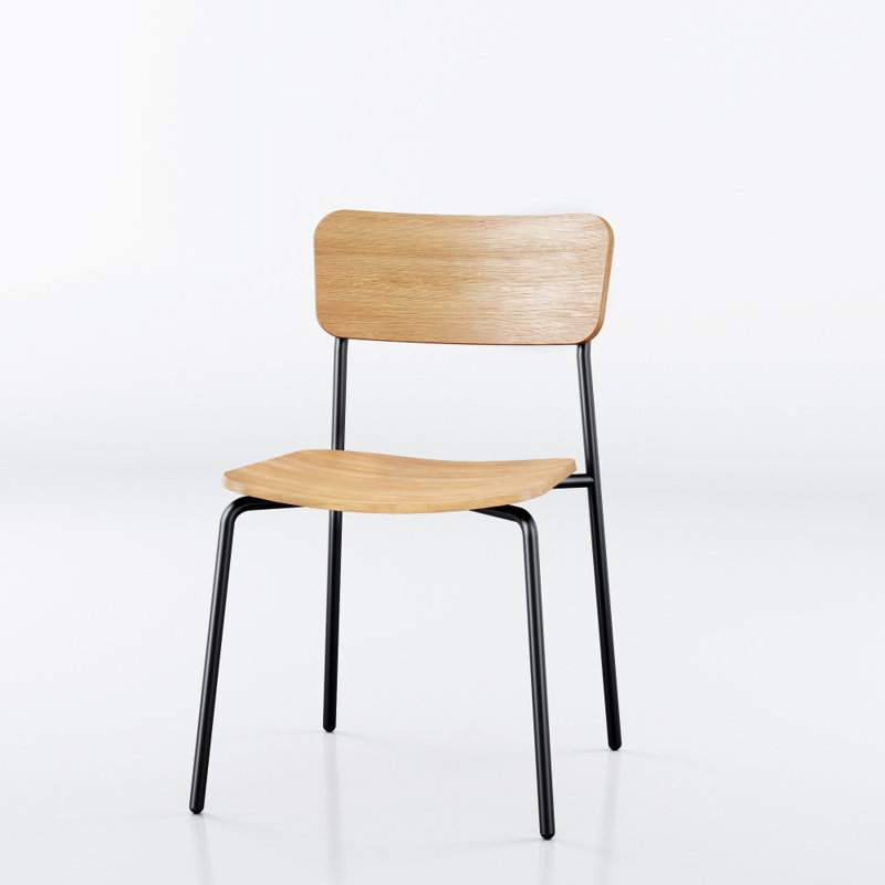 Chaise d'appoint Ayomi, Chêne