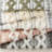 1 PCS 50X95" Cotton Printed Curtain Panel With Chenille Stripe And Lining-1230443958-1230443956