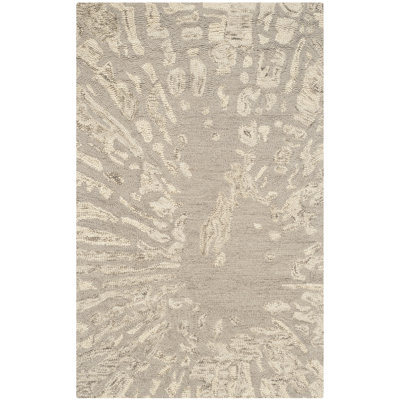 Jefferson Hand Tufted Wool Abstract Rug