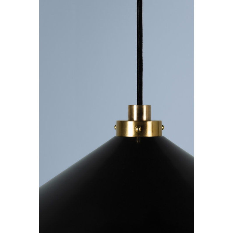 1 - Light Pendant, Aged Brass, Distressed Bronze, 6.5" H x 12" W x 12" D