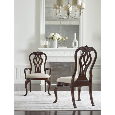 Chaise d'appoint Solvig Queen Anne