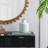 Accent Round White/Gold Vase