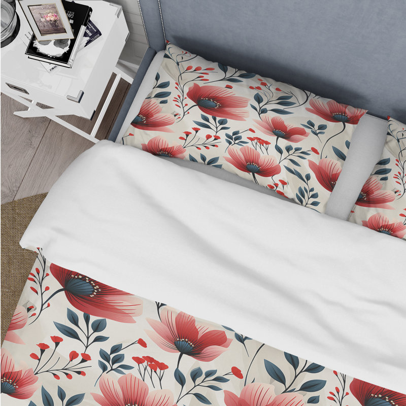 Ensemble de housse de couette Maurese, Housse de couette pour très grand lit et 2 très