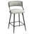Hosner SET OF 2, 26'' Counter Height Bar Stools PU Cover Kitchen Island Counter Bar Stool With Black Powder Coating Base And Footrest-756658344