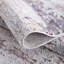 Tapis intérieur / extérieur abstrait violet / beige 8 pi x 11 pi (7 pi 9 po x 10 pi 9 po) Branch Terrana de Tapis Terrana-541662256