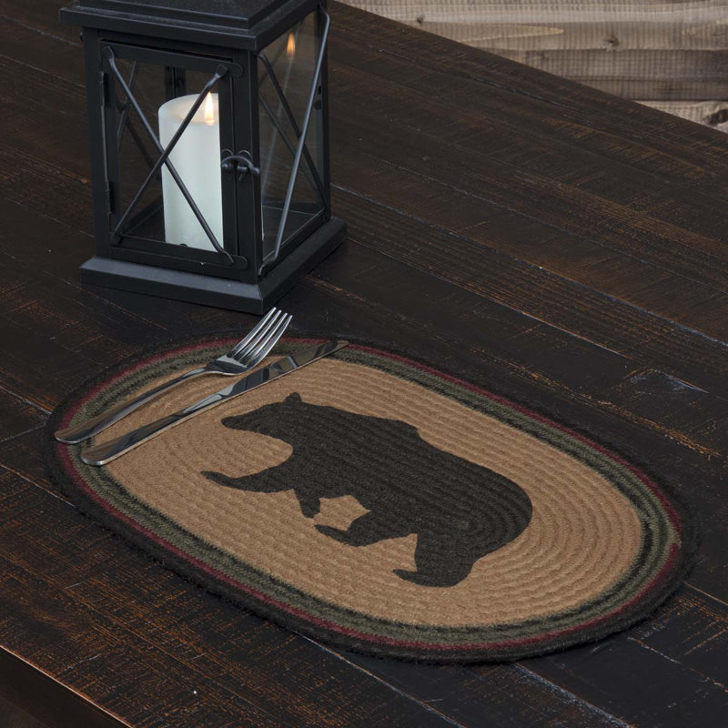 Wyatt Jute No Pattern Oval Placemat