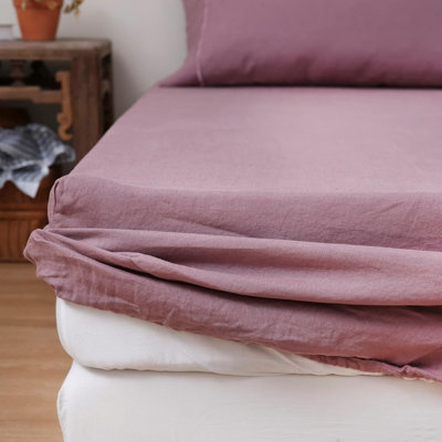 100% Linen Fitted Sheet