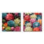 Ensemble de 2 carrés carrés Lily-102678048