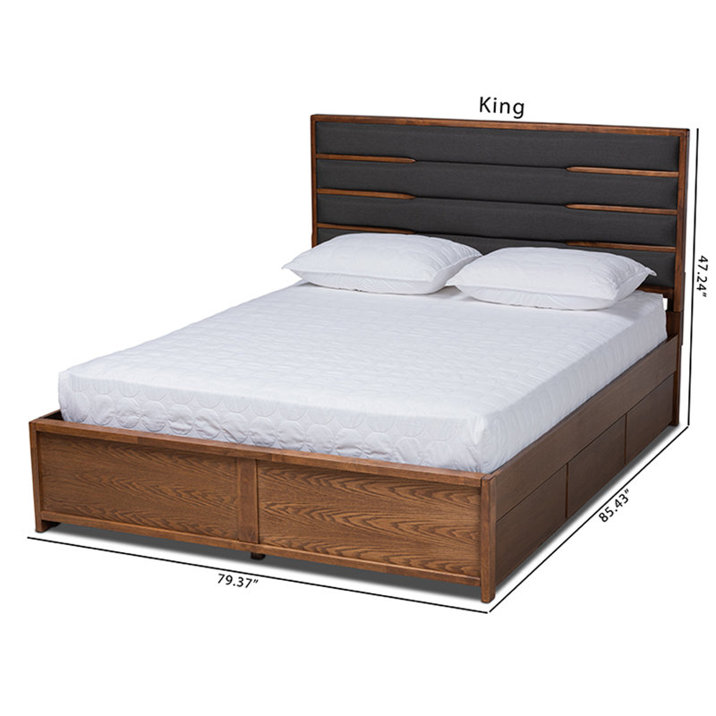Kashawn Upholstered Platform Storage Bed, King