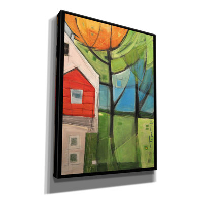 «Red House Barrel Studio» par Tim Nyberg, art mural sur toile