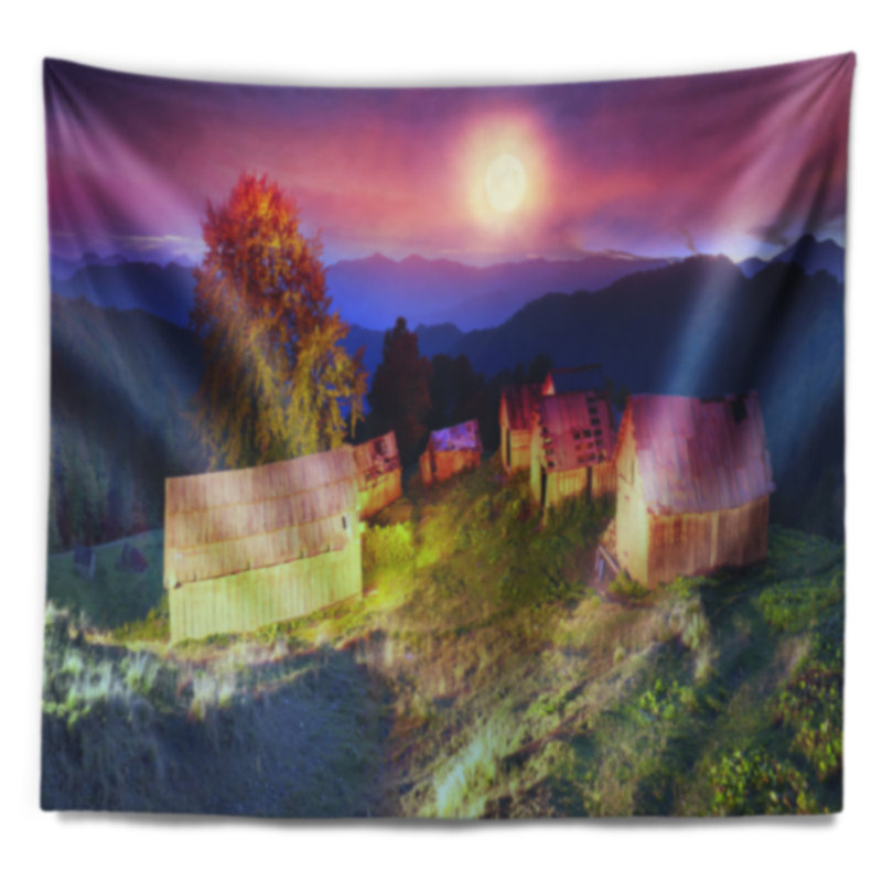 Polyester Tapestry, 50" H x 60" W