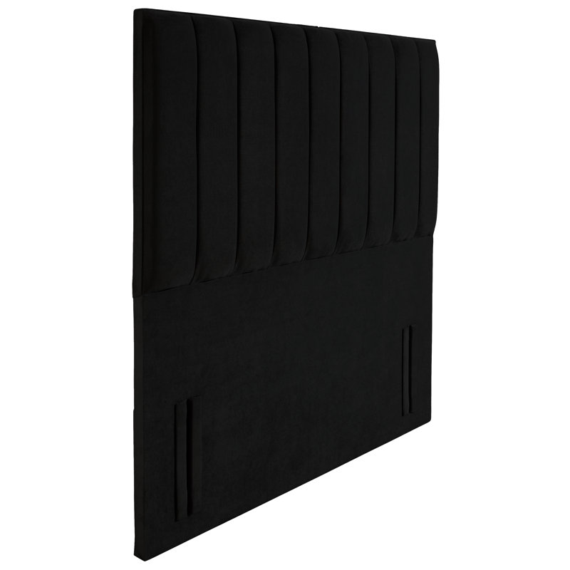 Elyse Upholstered Headboard, Black, Single (3')