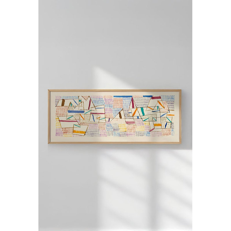 Superbe peinture décorative en panneau de fibres à densité moyenne, 12,9 po x 27,6 po | Cadre 100% bois massif (épaisseur: 0,8 pouce) | Impression numérique de haute qualité sur panneau de fibres à densité moyenne à 100% (épaisseur: 0,1 pouce) | Art mural parfait pour la décoration de la maison et du bureau