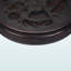 Horloge murale noire Fera