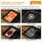 33"L x 22"W Quartz Drop In Workstation Kitchen Sink Granite Composite Double Bowl Kitchen Sink with Two Faucet Holes,Bottom Grid-123687609