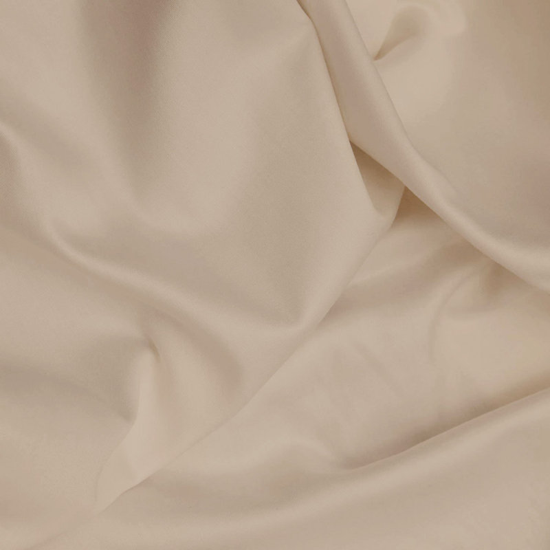Drap-housse en satin, Beige, Drap-housse grand