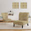 Fauteuil de chambre rembourré Golden Maze
