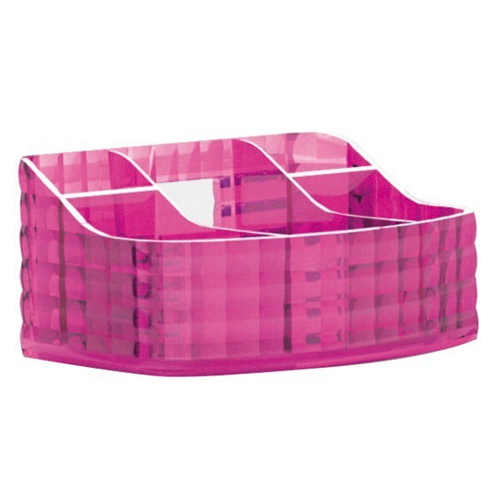 Organisateur de maquillage Glady, Fuchsia