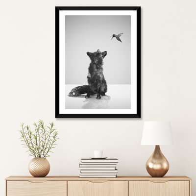 Little Friend by Dániel Taylor - Floater Frame Print