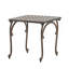 Table d'appoint en aluminium, ensemble de 2
