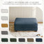 42.9cm Wide Rectangle Solid Colour Standard Ottoman-584644809