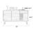 Simple Modern Nordic Sideboard Cabinet