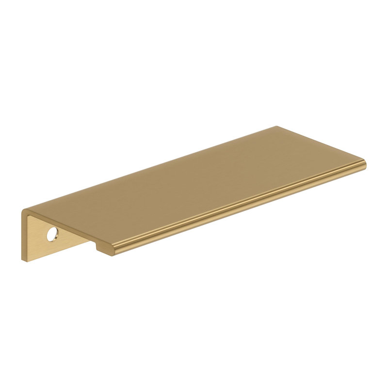 Streamline II 4 inch (102mm) Length Champagne Bronze Cabinet Edge Pull - 10 Pack, 4", Champagne Bronze